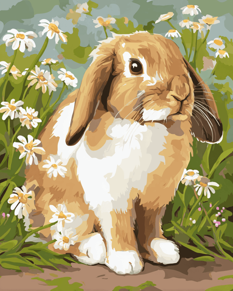 digital image of a bunny rabbit