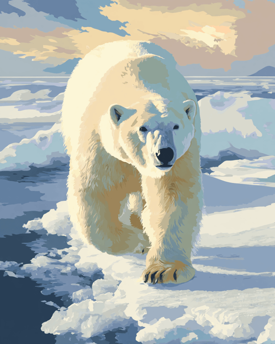 image of a polar bear